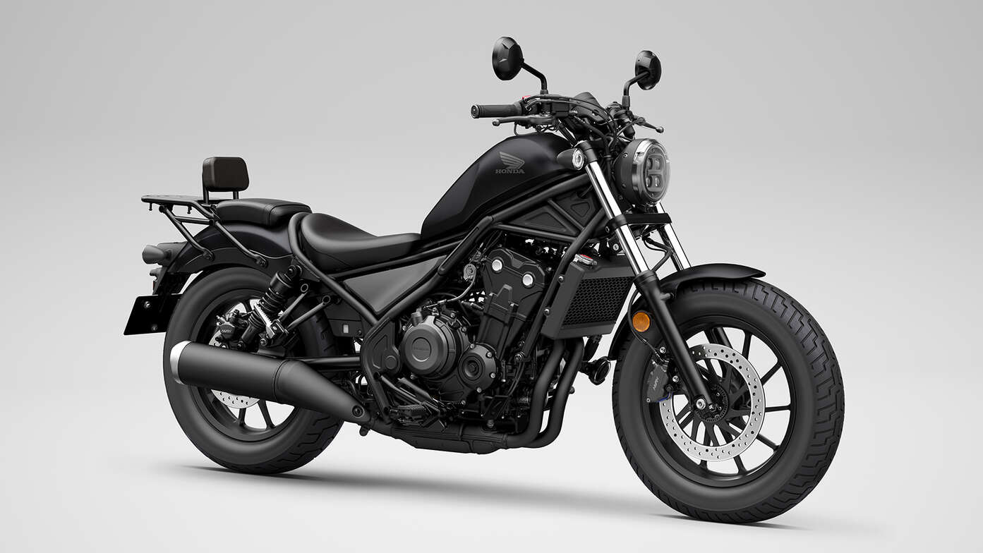 Honda CMX500 Rebel z pakietem Comfort.
