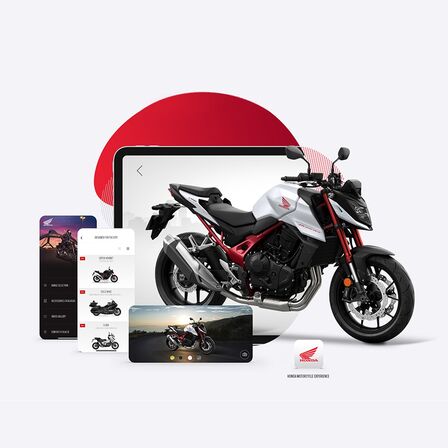 Aplikacja Honda Motorcycles Experience