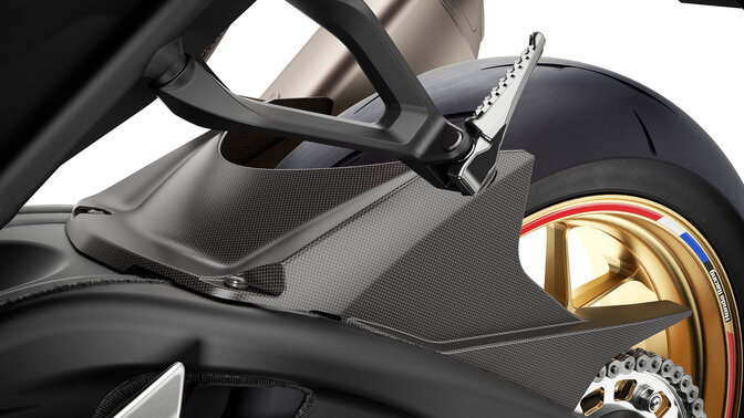 Honda CBR1000RR-R Fireblade SP z tylną nakładką z włókna węglowego