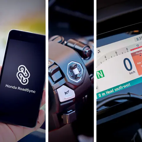 CBR650R - aplikacja Honda RoadSync do łączności ze smartfonem