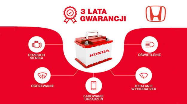 Akumulatory Honda