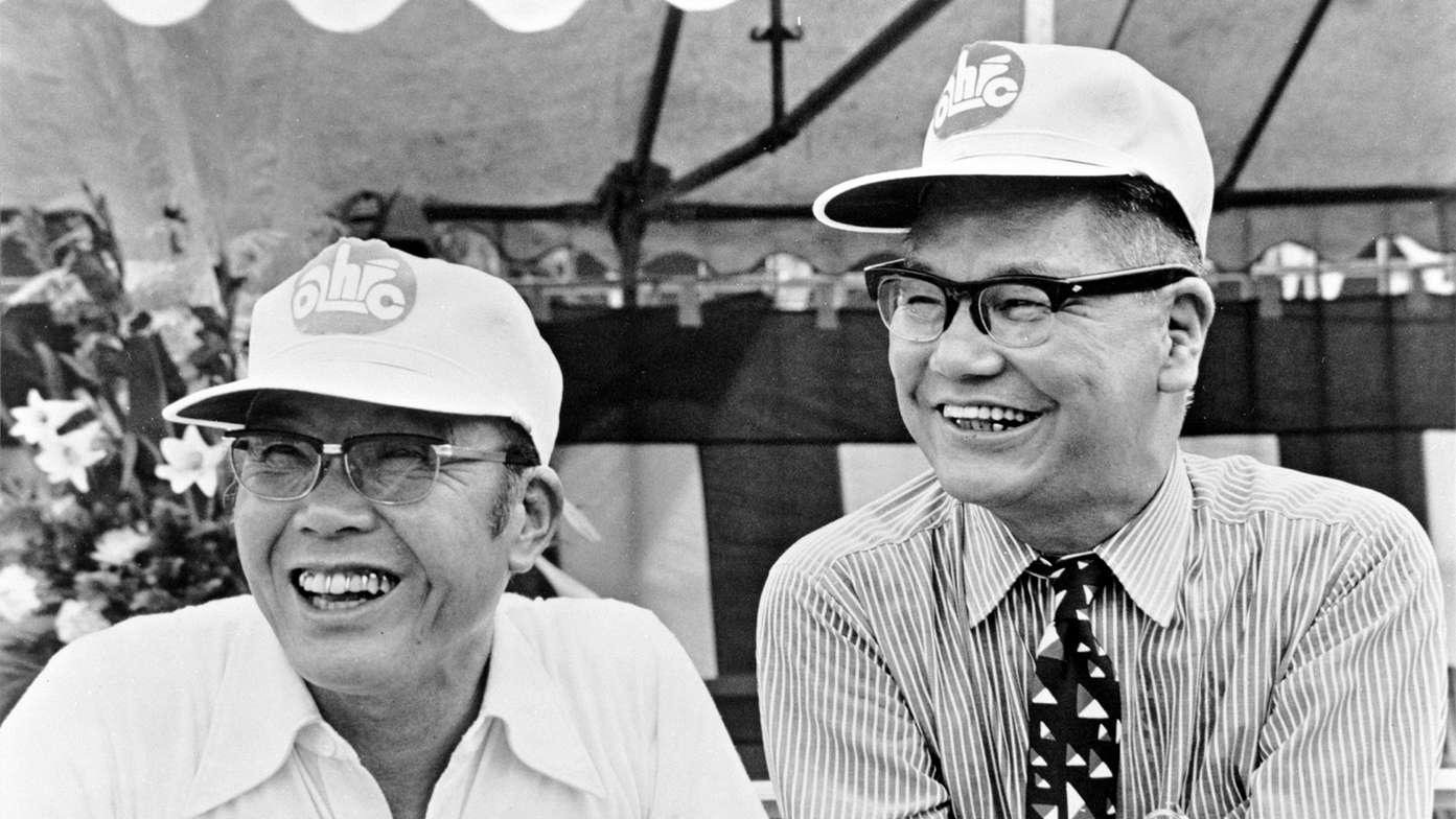 Soichiro Honda y Takeo Fujisawa