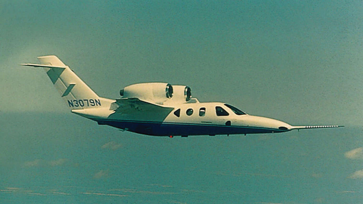 Avión experimental a reacción, el MH-02.